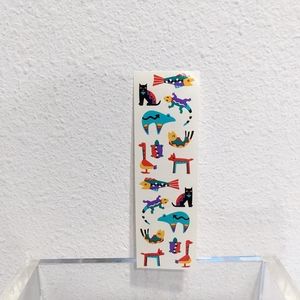 Vintage Mrs Grossman's Robert Shields Stickers Southwest Gecko Cat Fish